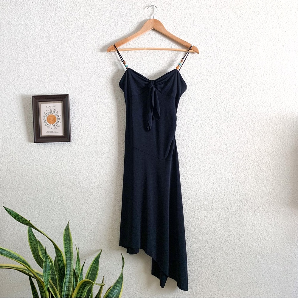 ⚡️SOLD⚡️Y2k Express Spaghetti Strap Asymetrical Dress